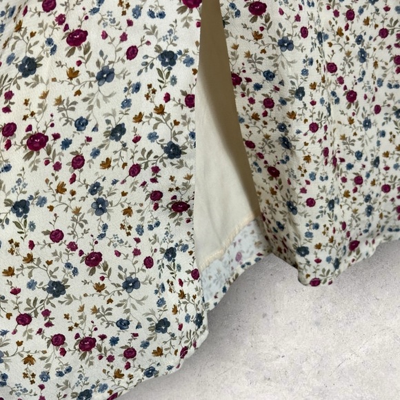 Sezane Ophelia Dress Midi Prairie Size 34 French US 2 Bow Front Fairy Bohemian - Picture 13 of 16